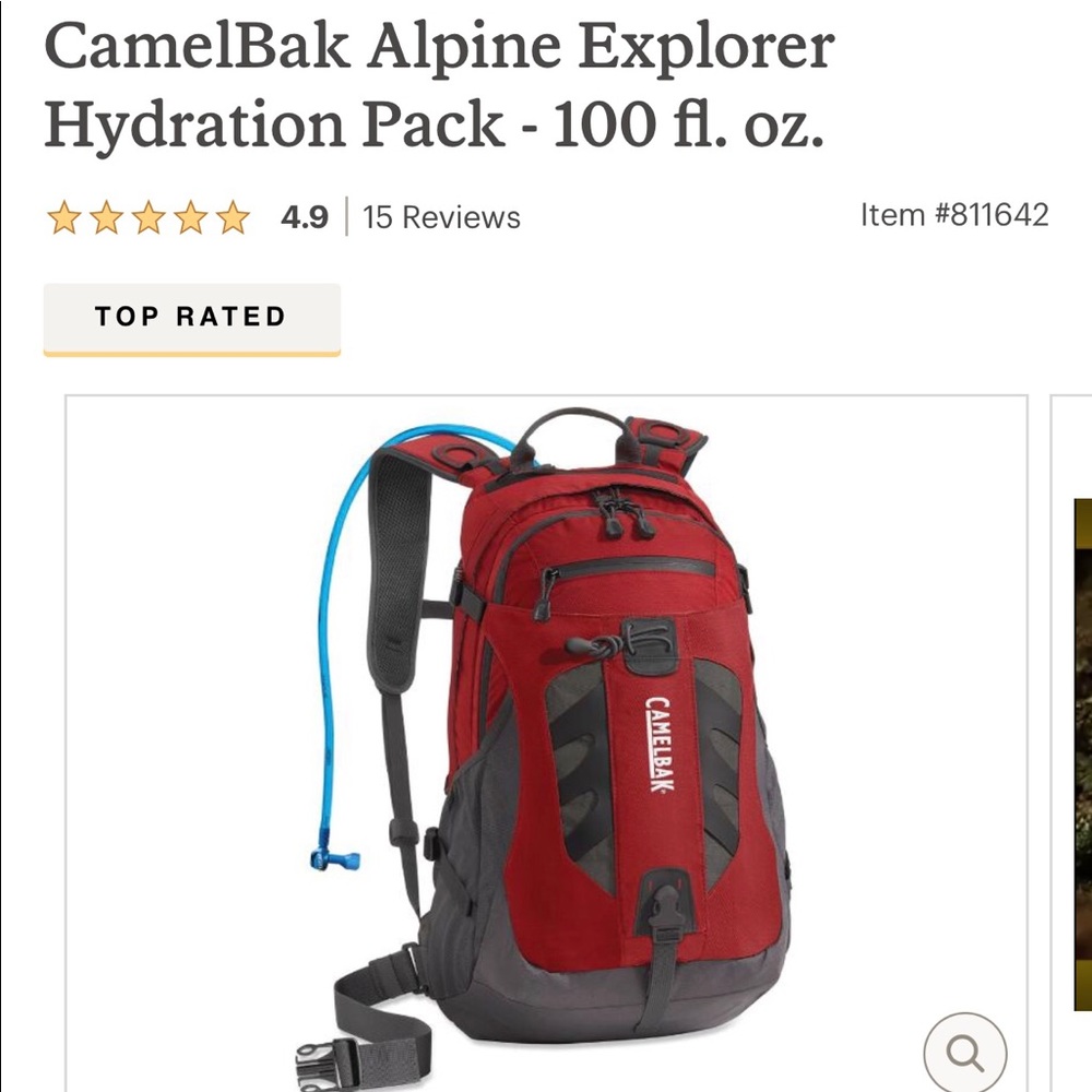Camelbak Hydration Backpack with Bladder